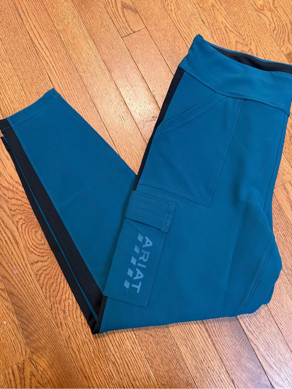Ariat Rebar Durastretch Utlilty Leggings Teal Workwear Women's Size XL cargo